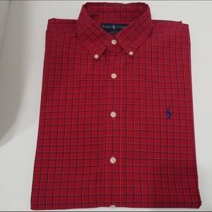 Polo by Ralph Lauren button down men’s dress shirt